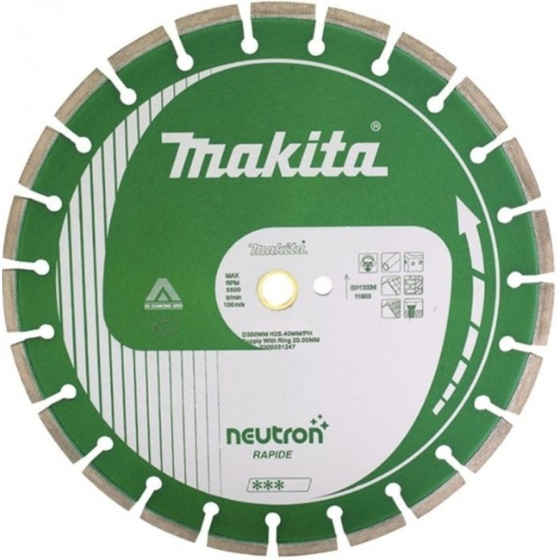 MAKITA B-27230 diamantový kotouč Neutron 180x22,23mm MAKITA B-27230 diamantový kotouč Neutron 180x22,23mm