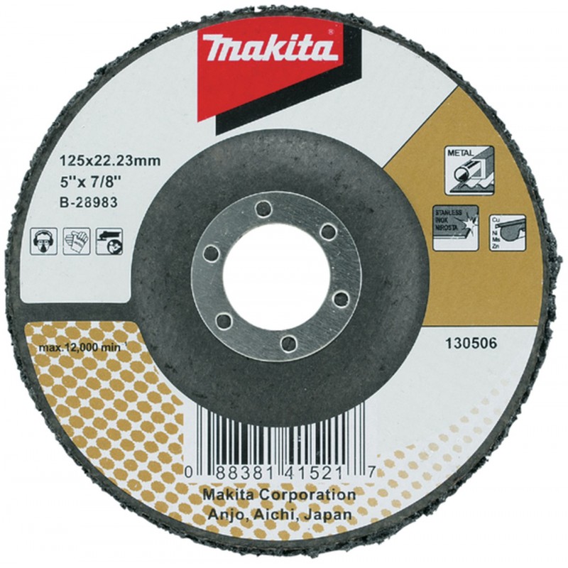 MAKITA B-28983 vybrušovací kotouč 125mm MAKITA B-28983 vybrušovací kotouč 125mm