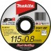 MAKITA B-45727 řezný kotouč 115x0,8x22mm nerez