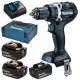 MAKITA DDF484BJX1 Aku vrtací šroubovák (18V/2x5.0Ah+1x3.0Ah) Makpac 2