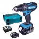 MAKITA DHP482RTJ Aku příklepový šroubovák Li-ion (2x5,0Ah/18V) Makpac 2