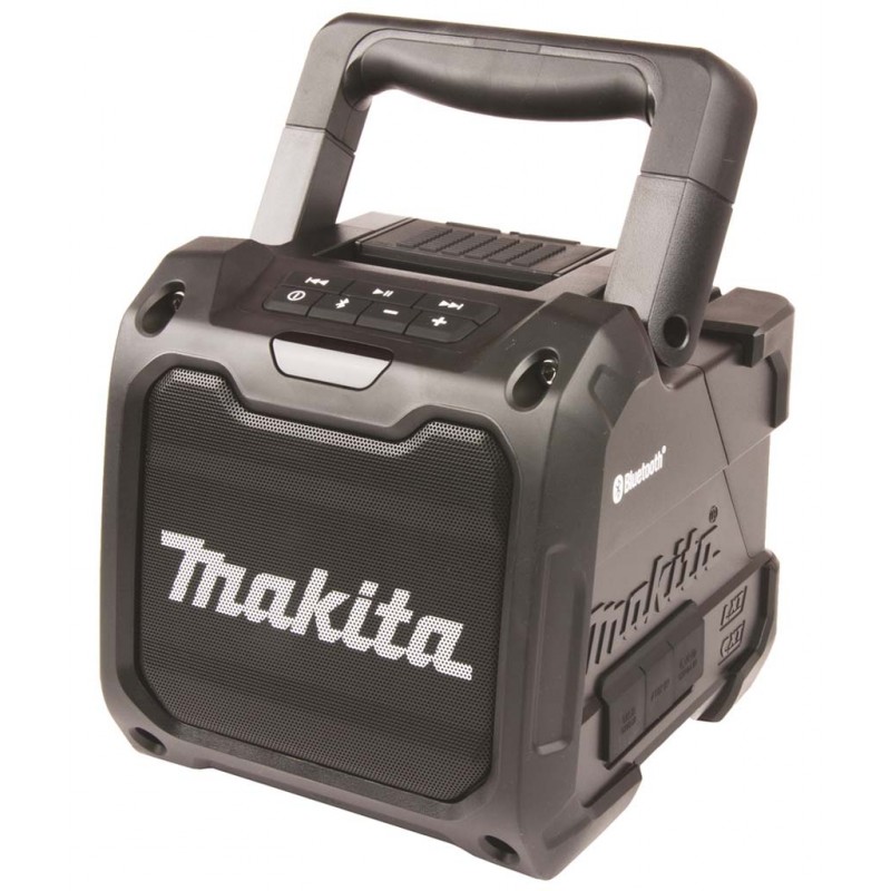 MAKITA DMR200 Aku přehrávač s Bluetooth černý, Li-ion 10,8V-18V