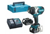 MAKITA DTW1002RTJ Aku rázový utahovák 1/2" Li -ion (2x5,0 Ah/18V) MAKPAC