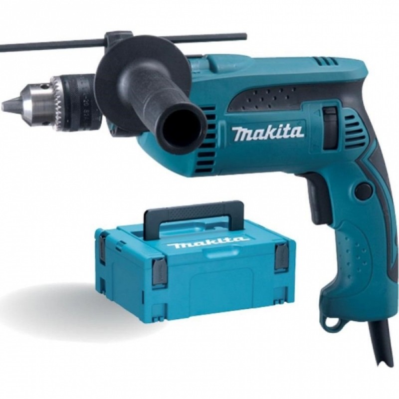 MAKITA HP1640J Příklepová vrtačka 1,5-13mm, 680W, MAKPAC MAKITA HP1640J Příklepová vrtačka 1,5-13mm, 680W, MAKPAC