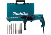 MAKITA HR2470X16-1 SDS-PLUS Kombinované kladivo s příslušenstvím 2,4J, 780W+D-46361