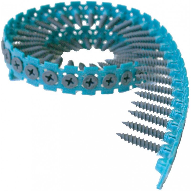 MAKITA šrouby páskované 3,9x25mm 1000ks, sádrokarton/kov P-04117