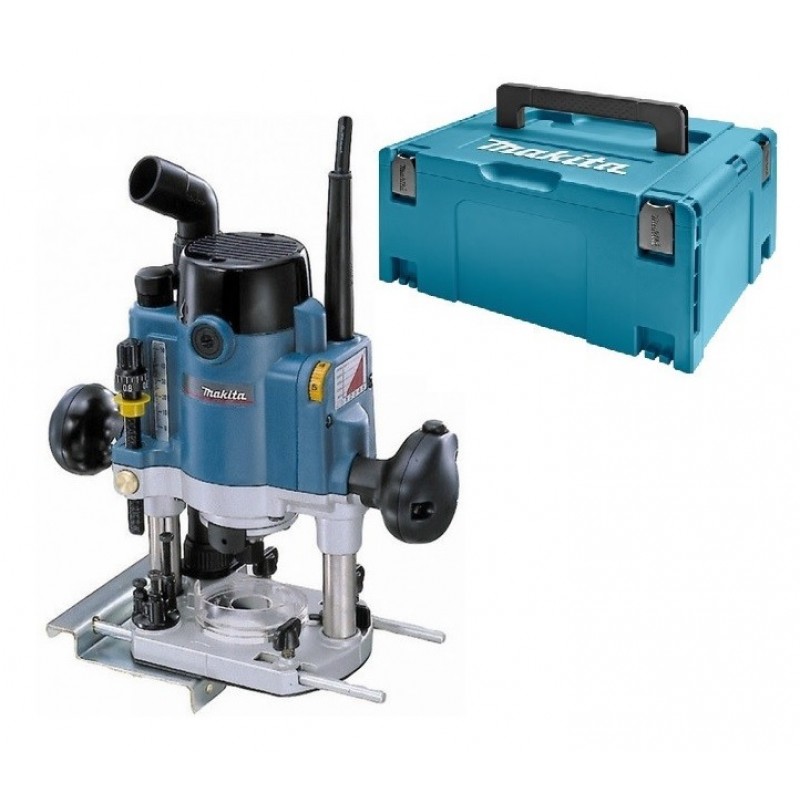 MAKITA Vrchní frézka s regulací 1100W, systainer RP1110CJ MAKITA Vrchní frézka s regulací 1100W, systainer RP1110CJ