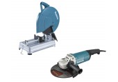 Makita S17E4-P2 Set - Rozbrušovačka 2000 W 2414EN + Úhlová bruska 230mm 2200W GA9060R