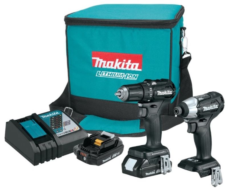 Makita DLX2220 Aku sada DDF483Z+DTD155Z Li ion 18V/3,0Ah Makita DLX2220 Aku sada DDF483Z+DTD155Z Li ion 18V/3,0Ah