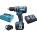 MAKITA Aku příklepový šroubovák Li-ion 14,4V/5,0Ah, systainer DHP470RTJ