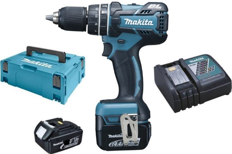 MAKITA Aku příklepový šroubovák Li-ion 14,4V/5,0Ah, systainer DHP470RTJ