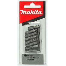 MAKITA P-06074 torzní bit PH3, 25mm, 10 ks