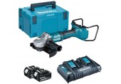 MAKITA DGA900PT2 Aku úhlová bruska 230mm, Li-ion (2x18V/5,0Ah)