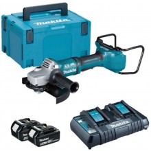 MAKITA DGA900PT2 Aku úhlová bruska 230mm, Li-ion 2x18V/5,0Ah