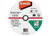 MAKITA A-85385 řezný kotouč 230x3x22mm kámen