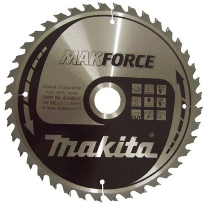 MAKITA B-08517 pilový kotouč 230x30mm 40 Z MAKITA B-08517 pilový kotouč 230x30mm 40 Z