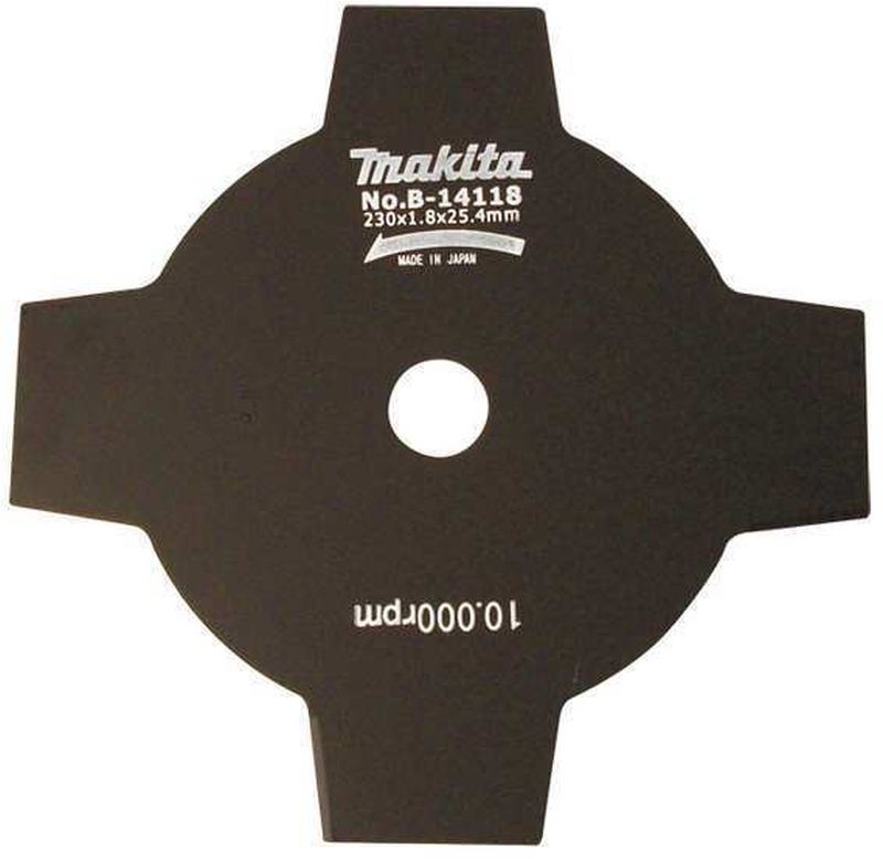 MAKITA Nůž 230 x 25.4 mm, 4 zubý pro křovinořez B-14118