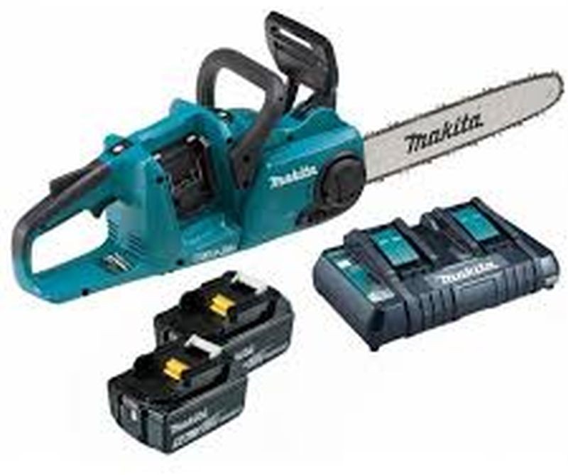 MAKITA DUC353PT2 Aku řetězová pila 35cm, Li-on LXT 2x18V/5,0Ah + nabíječka