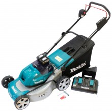 MAKITA DLM460PT2 Akumulátorová sekačka, 46cm Li-ion LXT (2x5,0Ah/18V)