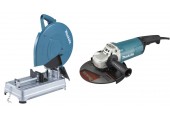 Makita S17E4-P3 Set Rozbrušovačka 2000 W 2414EN +Úhlová bruska SJS 230mm GA9061R