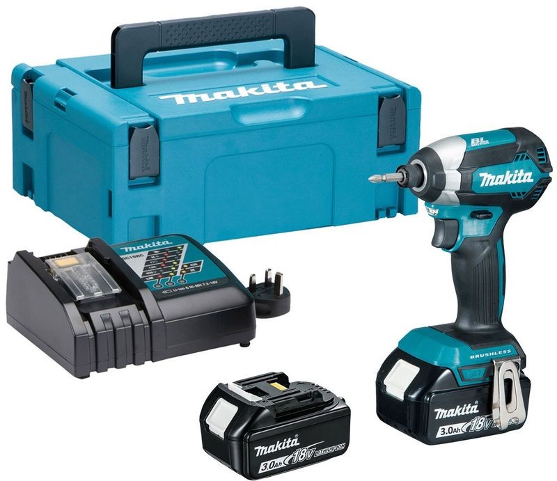 MAKITA DTD153RFJ Aku rázový utahovák 1/4" Li-ion LXT 18V/3,0Ah, Makpac 2 MAKITA DTD153RFJ Aku rázový utahovák 1/4" Li-ion LXT 18V/3,0Ah, Makpac 2
