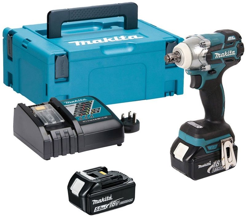 MAKITA DTW285RTJ Aku rázový utahovák Li-ion,(2x5,0Ah/18V) Makpac MAKITA DTW285RTJ Aku rázový utahovák Li-ion,(2x5,0Ah/18V) Makpac