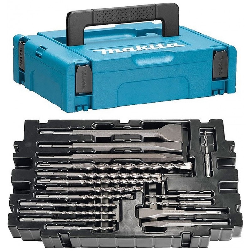 MAKITA B-52059 Sada vrtáků a sekáčů SDS-Plus/ 17ks v Makpac MAKITA B-52059 Sada vrtáků a sekáčů SDS-Plus/ 17ks v Makpac