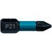 MAKITA B-63638 Torzní bit 1/4" Impact Black PZ1, 25mm 2 ks