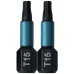 MAKITA B-63666 Torzní bit 1/4" Impact Black T15, 25mm/2ks