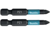 MAKITA B-63747 Torzní bit 1/4" Impact Black PZ1, 50mm/2ks