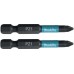 MAKITA B-63747 Torzní bit 1/4" Impact Black PZ1, 50mm/2ks