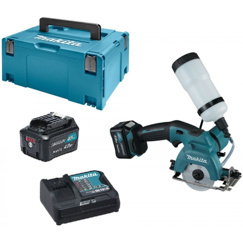 MAKITA CC301DSMJ Aku řezačka skla a dlaždic 85 mm, Li-ion CXT (2x4,0Ah/12V) MAKPAC 3 MAKITA CC301DSMJ Aku řezačka skla a dlaždic 85 mm, Li-ion CXT (2x4,0Ah/12V) MAKPAC 3