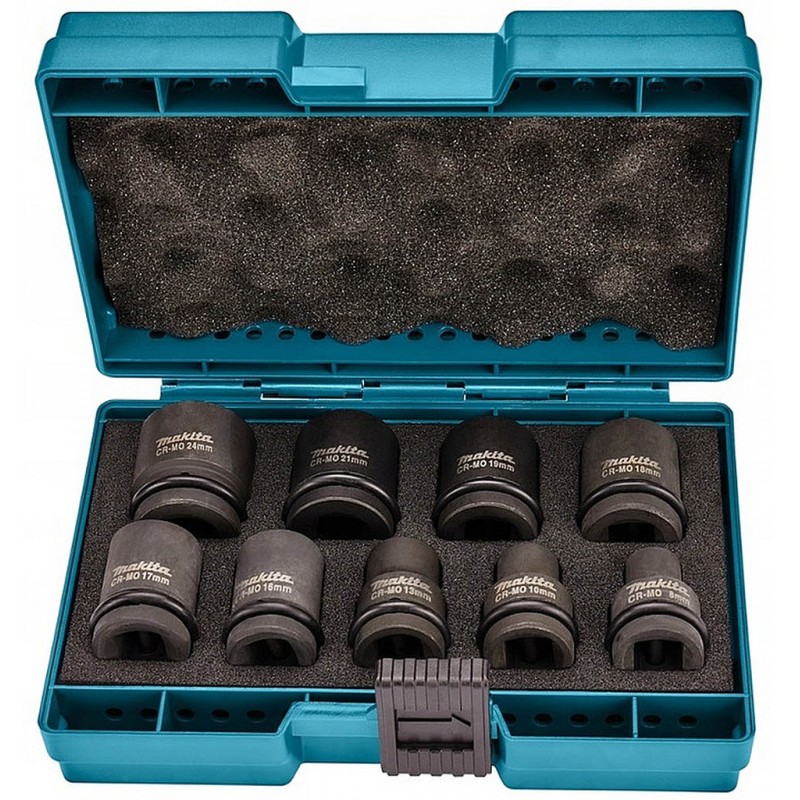 MAKITA D-41517 Sada nástrčných klíčů 1/2", 9ks MAKITA D-41517 Sada nástrčných klíčů 1/2", 9ks
