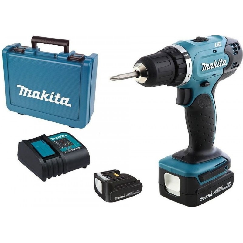 MAKITA DDF343SYE Aku vrtací šroubovák Li-ion 14,4V/2x1,5Ah + kufr