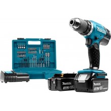 MAKITA DDF453SFX1 Aku vrtací šroubovák s příslušenstvím Li-ion LXT (2x3,0Ah/18V)