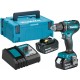 MAKITA DDF485RFJ Aku bezuhlíkový šroubovák Li-ion LXT (2x18V/3,0Ah) Makpac