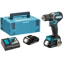 MAKITA DDF487RAJ Aku bezuhlíkový šroubovák Li-ion LXT (2x2,0Ah+DC18RC)+MAKPAC