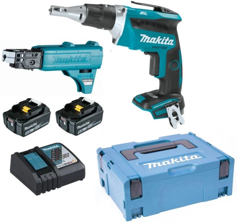 MAKITA DFS452TJX2 Aku šroubovák Li-ion LXT (18V/2x 5,0Ah) Makpac MAKITA DFS452TJX2 Aku šroubovák Li-ion LXT (18V/2x 5,0Ah) Makpac