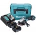 MAKITA DGA515RTJ Aku úhlová bruska 125mm Li-ion (18V/2x 5,0 Ah) Makpac