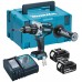 MAKITA DHP481RTJ Aku bezuhlíkový příklepový šroubovák Li-ion 18V 2x 5,0 Ah akku, Makpac