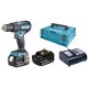 MAKITA DHP485SFJ Aku bezuhlíkový příklepový šroubovák