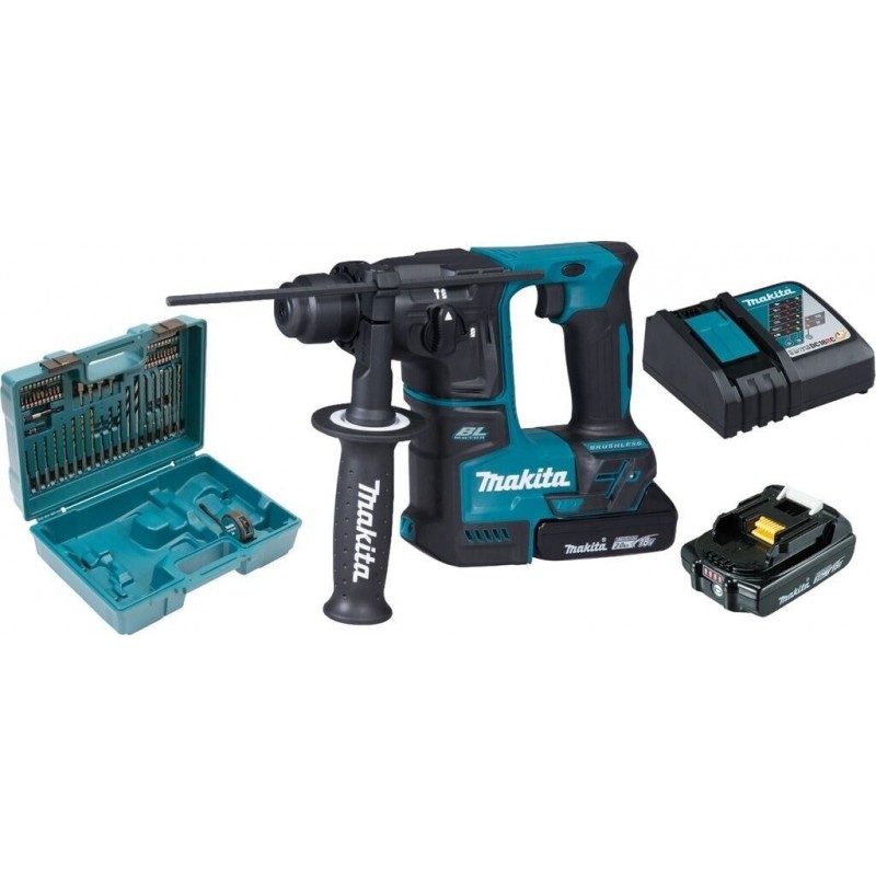 MAKITA DHR171RAX3 Aku vrtací kladivo SDS-Plus Li-ion 18V (2x 2,0Ah) kufr