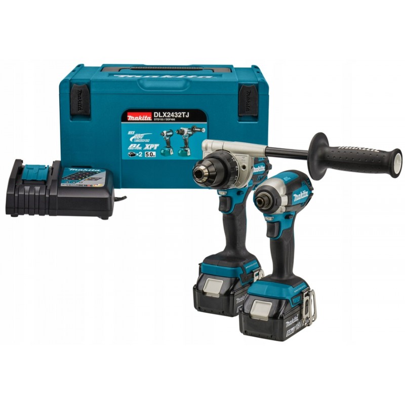 MAKITA DLX2432TJ Kombo sada DDF486+DTD153+(18V/2x5,0Ah) Makpac MAKITA DLX2432TJ Kombo sada DDF486+DTD153+(18V/2x5,0Ah) Makpac
