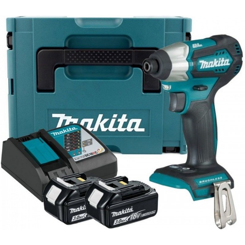 MAKITA DTW180RFJ Aku rázový utahovák 3/8" Li-ion LXT (2x3,0Ah/18V)