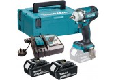 MAKITA DTW300RTJ Aku rázový utahovák (1/2"/330Nm) Li-ion LXT ( 2x5,0Ah/18V) Makpac