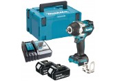 MAKITA DTW700RTJ Aku rázový utahovák 1/2" Li-ion LXT (2x18V/5,0Ah) Makpac 2
