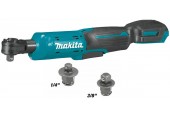 MAKITA DWR180Z Aku ráčnový utahovák 47,5 Nm, 800 U/min, 1/4" a 3/8" (18V), bez aku