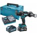 MAKITA HP001GM201 Aku bezuhlíkový příklepový šroubovák Li-ion XGT (2x4,0Ah/40V) Makpac