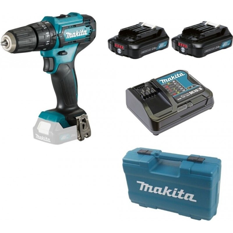 MAKITA HP333DSAX1 Aku příklepový šroubovák (2x2,0Ah/12V), kufr MAKITA HP333DSAX1 Aku příklepový šroubovák (2x2,0Ah/12V), kufr