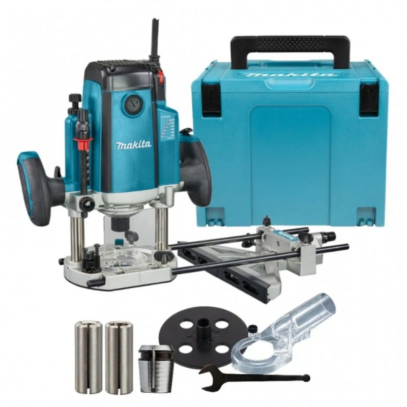 Makita RP2303FC07 Horní frézka s regulací (2100W/6-12mm) Makpac Makita RP2303FC07 Horní frézka s regulací (2100W/6-12mm) Makpac